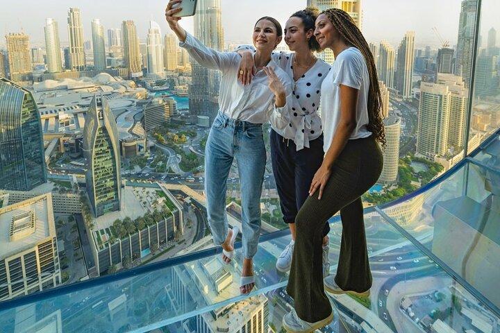 Burj Khalifa at the Top and Sky Views Dubai Entry with Transfers
