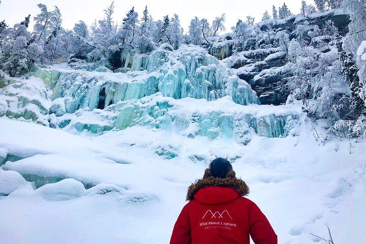 Korouoma Canyon Frozen Waterfalls