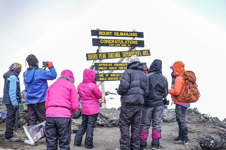 7 Days Kilimanjaro trek via Machame route