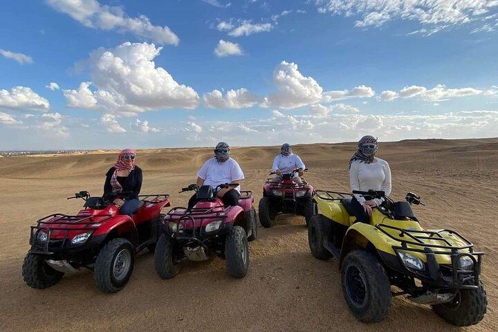 Quad Bike Around Giza Pyramids from Giza or Cairo Hotel