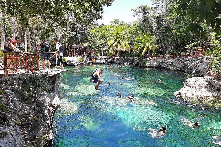 Full Day Tour 5 Natural Cenotes in Tulum from Cancun