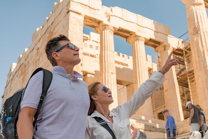 Acropolis GOLDEN LIGHT Private Tour with Licensed Archaeologist