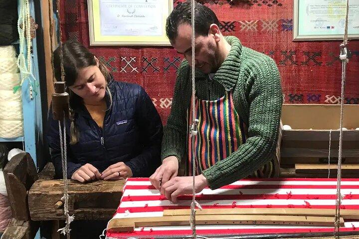 Wool Weaving Workshop in Chefchaouen