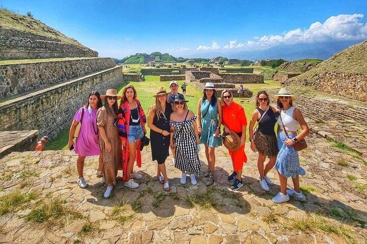 Monte Albán Tour, Hierve el Agua, Teotitlán del Valle and Mezcal