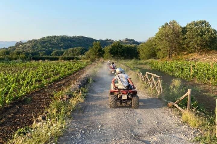 Alcantara Gorges Quad Tour 70% off road - 1 HOUR