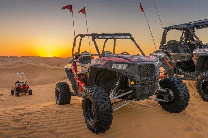 1-Hour Desert Buggy Self-Drive Adventure: Camel Ride & Sandboard