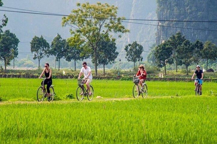 Ninh Binh Full-Day Tour Hoa Lu Tam Coc Cycling, Boat,Buffet Lunch