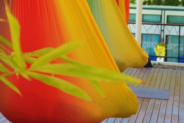 Aerial Yoga Class in Kata, Phuket