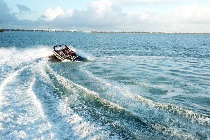 Speed Boat on Biscayne Bay and Double Decker tour