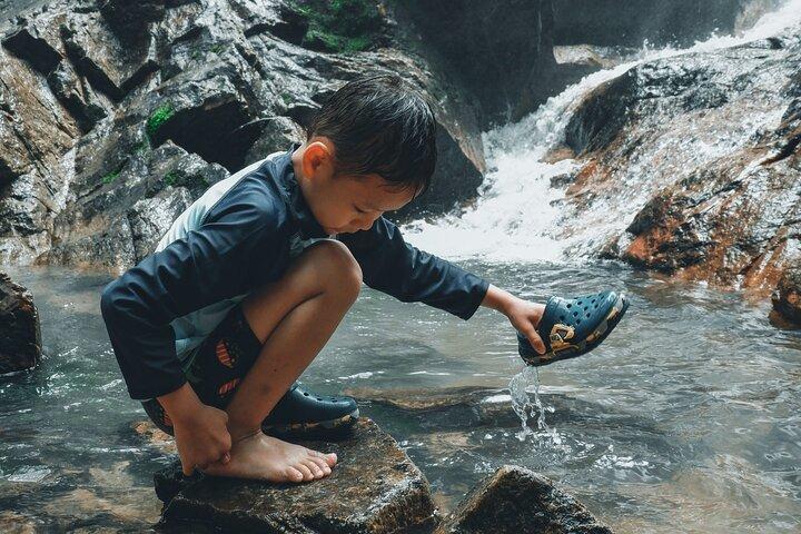 Secluded Waterfall Adventure