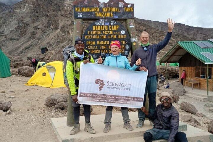 7 days Kilimanjaro climb via Machame route (Whiskey route)