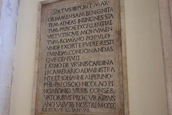 Learn Latin on Field: Guided Lesson and tour in the Heart of Ancient Rome