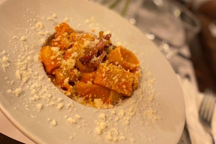 Delicious Roman Dinner after Juicy Roman history