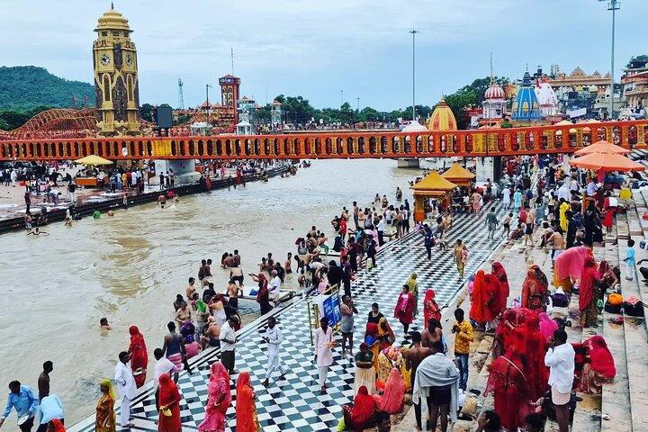 Private Day Trip to Haridwar and Rishikesh from Delhi