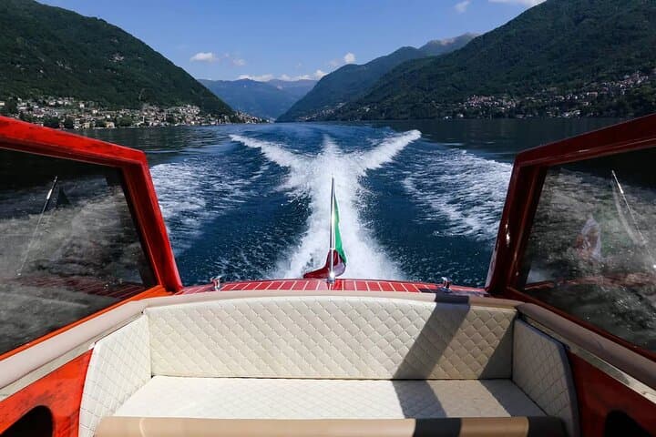 Lake Como Private Wooden Boat Tour & Italian Glamour