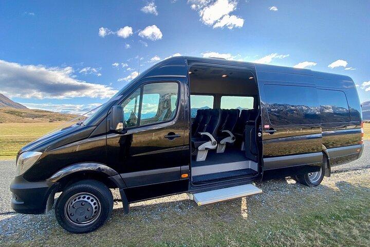 Departure Private Transfer Madrid to MAD Airport in a Minibus