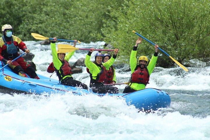 Winter Rafting River Trancura