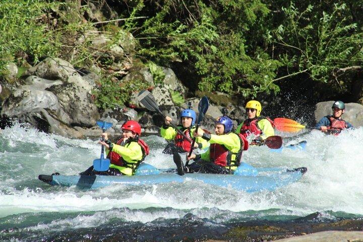 Winter Rafting River Trancura