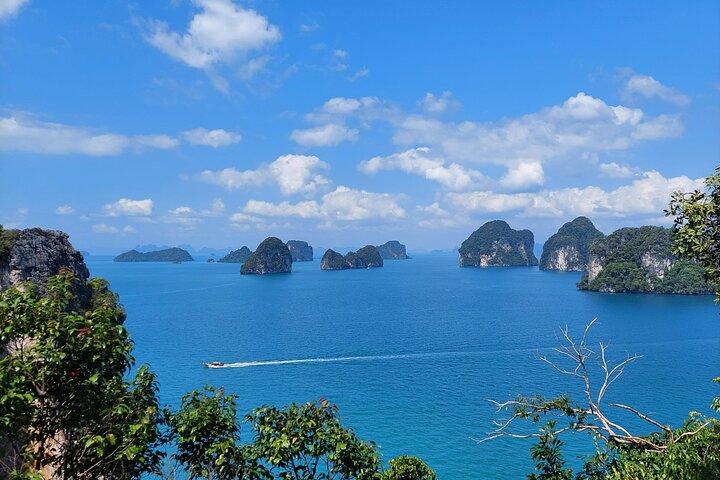 - Comfortable boat for cruising in Phang Nga Bay - The "Must-Do"!