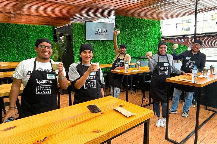 #1 Rated Lima Cooking Class: Make Ceviche, Causa & Pisco Sours!