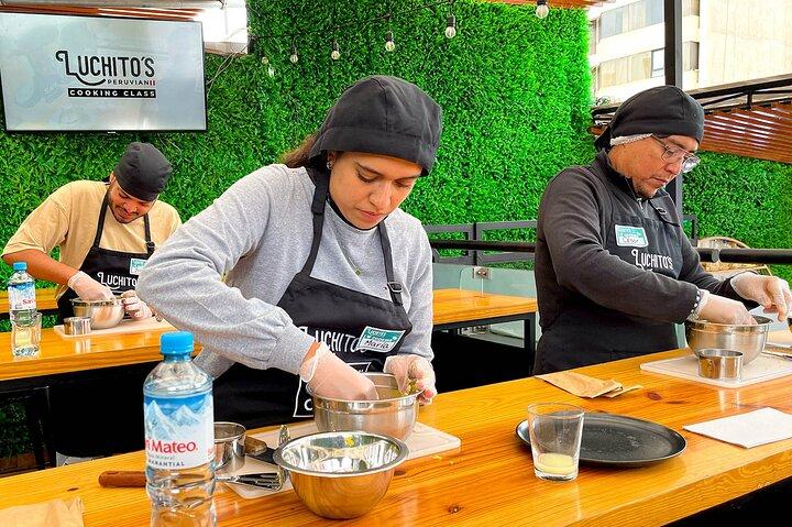 #1 Rated Lima Cooking Class: Make Ceviche, Causa & Pisco Sours!