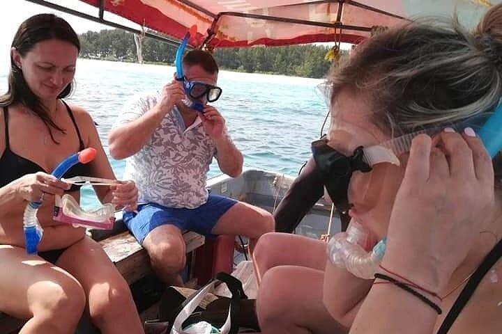 Mnemba Island Private Full Day Swim with Dolphins and Snorkeling