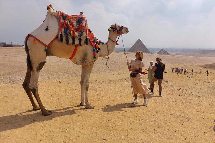 Private Half-Day Trip Giza Pyramids with Camel-Riding and lunch