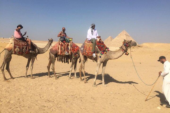 Private tour Giza pyramids ,Cairo museum ,sphinx ,camel ride and lunch
