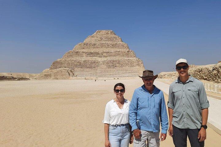 6-Hours VIP Private Day Memphis city ,Sakkara pyramids & Dahshur