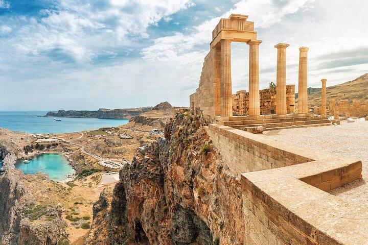 Lindos Acropolis Self-Guided Tour with 3D & Audio (No Ticket)