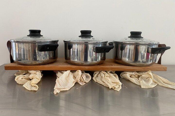 Cheese making workshop next to De Hallen, heart of Amsterdam