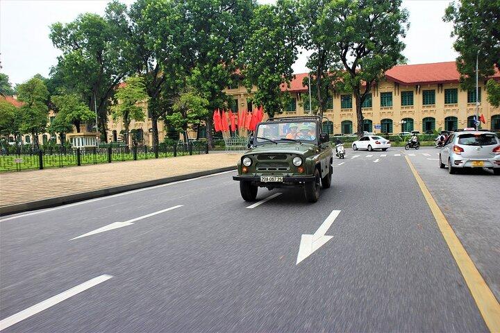 Hanoi Jeep Tours Led By Women: City & Countryside Half Day Combo