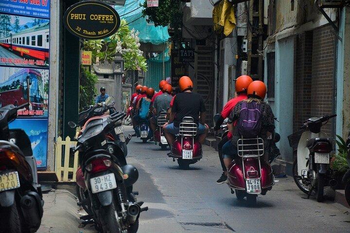 Hanoi Back Streets Vintage Vespa Tours City