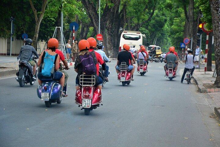 Hanoi Back Streets Vintage Vespa Tours City
