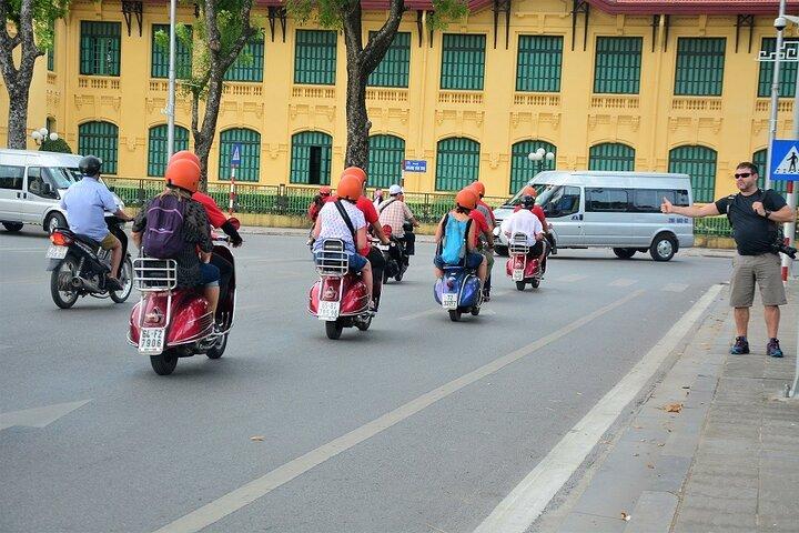 Hanoi Back Streets Vintage Vespa Tours City