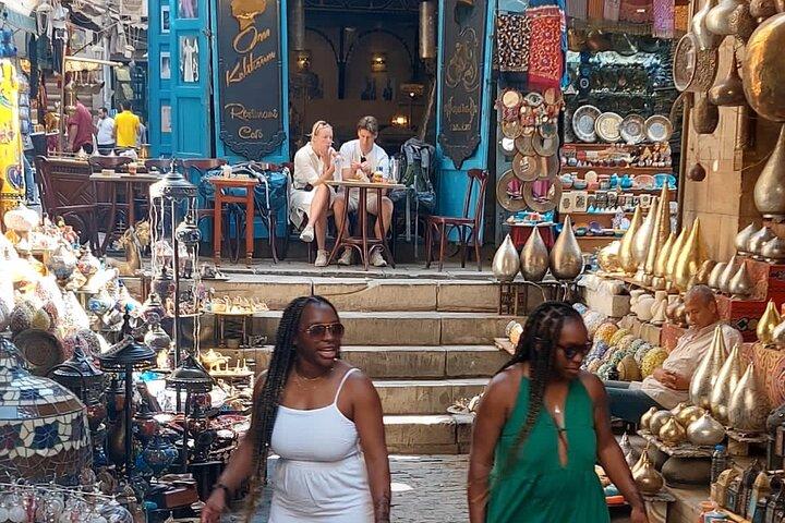 Cairo Tour : Khan El Khalili +Koshry + Nile boat Felucca
