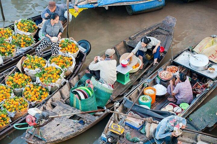 Luxury Mekong Delta Floating Market small Group 2 Days 1 Night