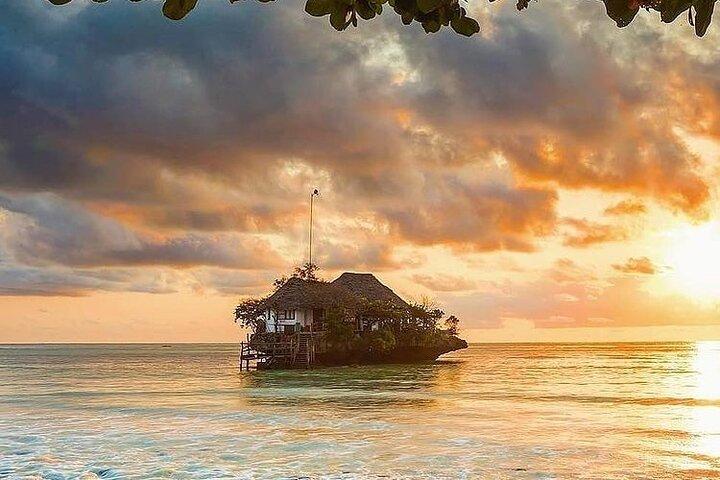 Zanzibar Dolphin Tour, Kuza Cave, Paje Beach, The Rock Restaurant, Jozani Forest