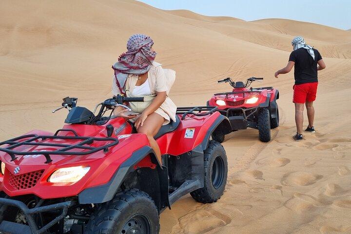 Quad Bike Safari with Sandboarding and BBQ Dinner