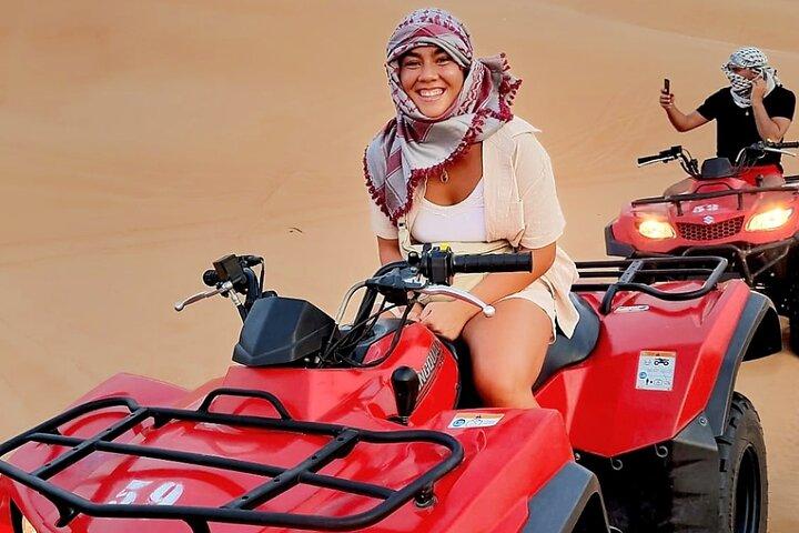 Quad Bike Safari with Sandboarding and BBQ Dinner
