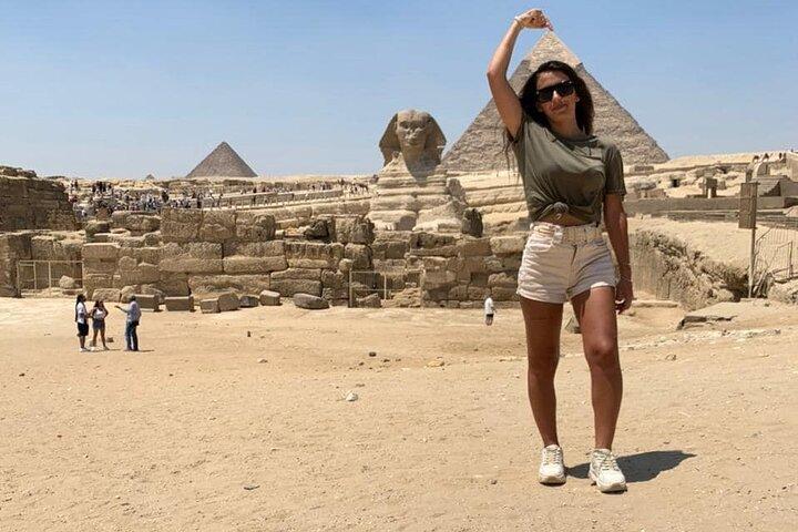 Private Tour Giza Pyramids,Sphinx ,Memphis city &Saqqara Pyramid