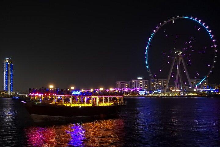Dubai 5 Star Marina Dhow Cruise Dinner with Transfers