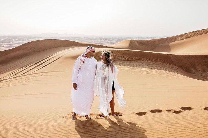 Private Desert Safari Abu Dhabi: 7 Hours Tour with BBQ & More