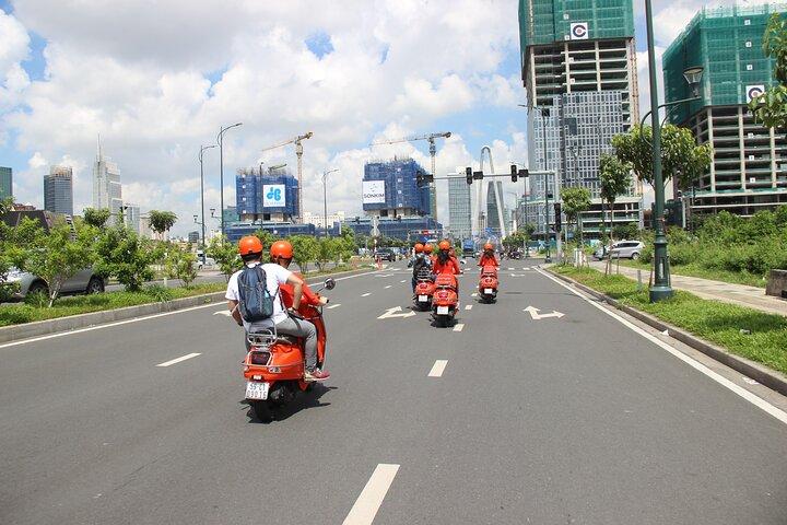 The Insider's Saigon With Female Ao Dai Riders Vespa 4,5 Hours