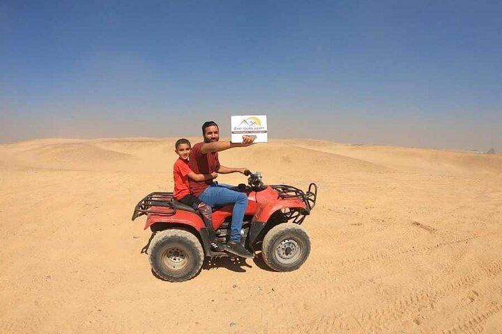 Atv Quad Bike Ride At Giza Pyramids