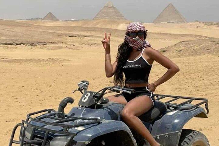 Atv Quad Bike Ride At Giza Pyramids