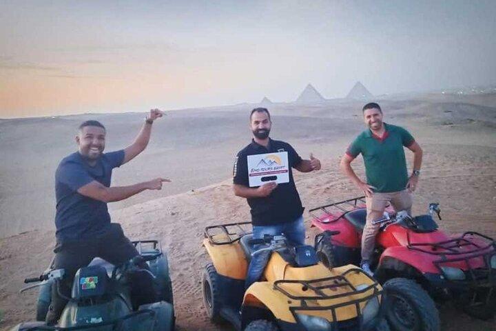 Atv Quad Bike Ride At Giza Pyramids