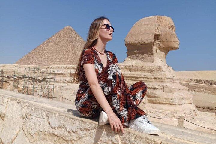 8-hours Private tour Giza pyramids,Sphinx,camel,Sakkara &Memphis