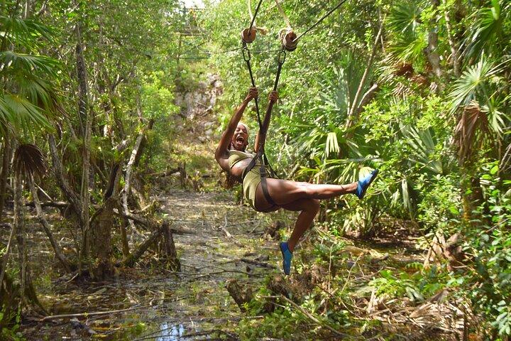 Adventure in the Mayan Jungle with ATV and Zip Line in Tulum