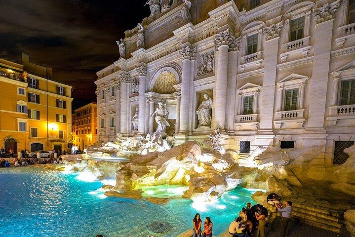 Rome by Night: Private Tour with driver